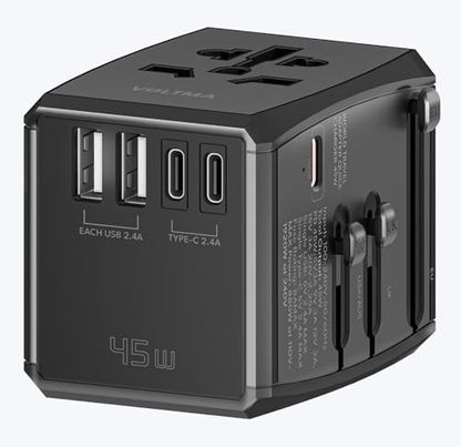 Voltma Universal Charger 45W - 3 USB-C Ports