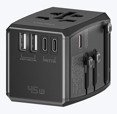 Voltma Universal Charger 45W - 3 USB-C Ports