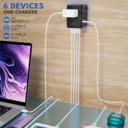 Voltma Universal Charger 45W - 3 USB-C Ports