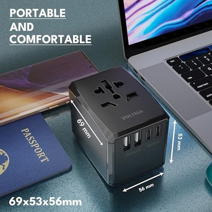 Voltma Universal Charger 45W - 3 USB-C Ports