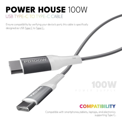 VOLTMA POWERHOUSE 100W CÂBLE C À C