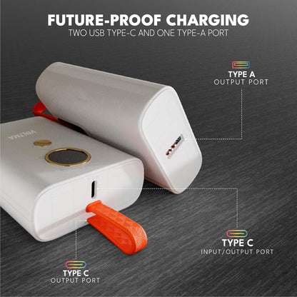 Voltma Mini Power Bank, 10,000mAh 30W
