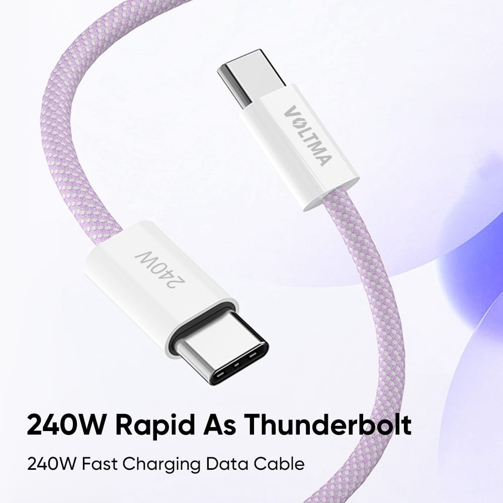 Voltma Premium 240W USB C Charger Cable