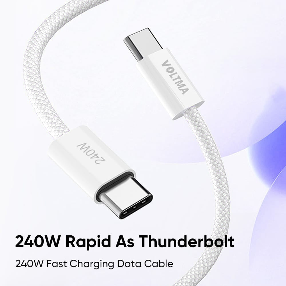 Voltma Premium 240W USB C Charger Cable