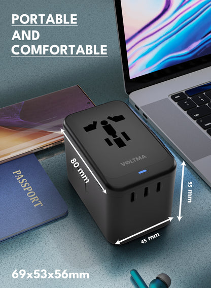 VOLTMA Universal Charger 100W - 4 USB-C Ports