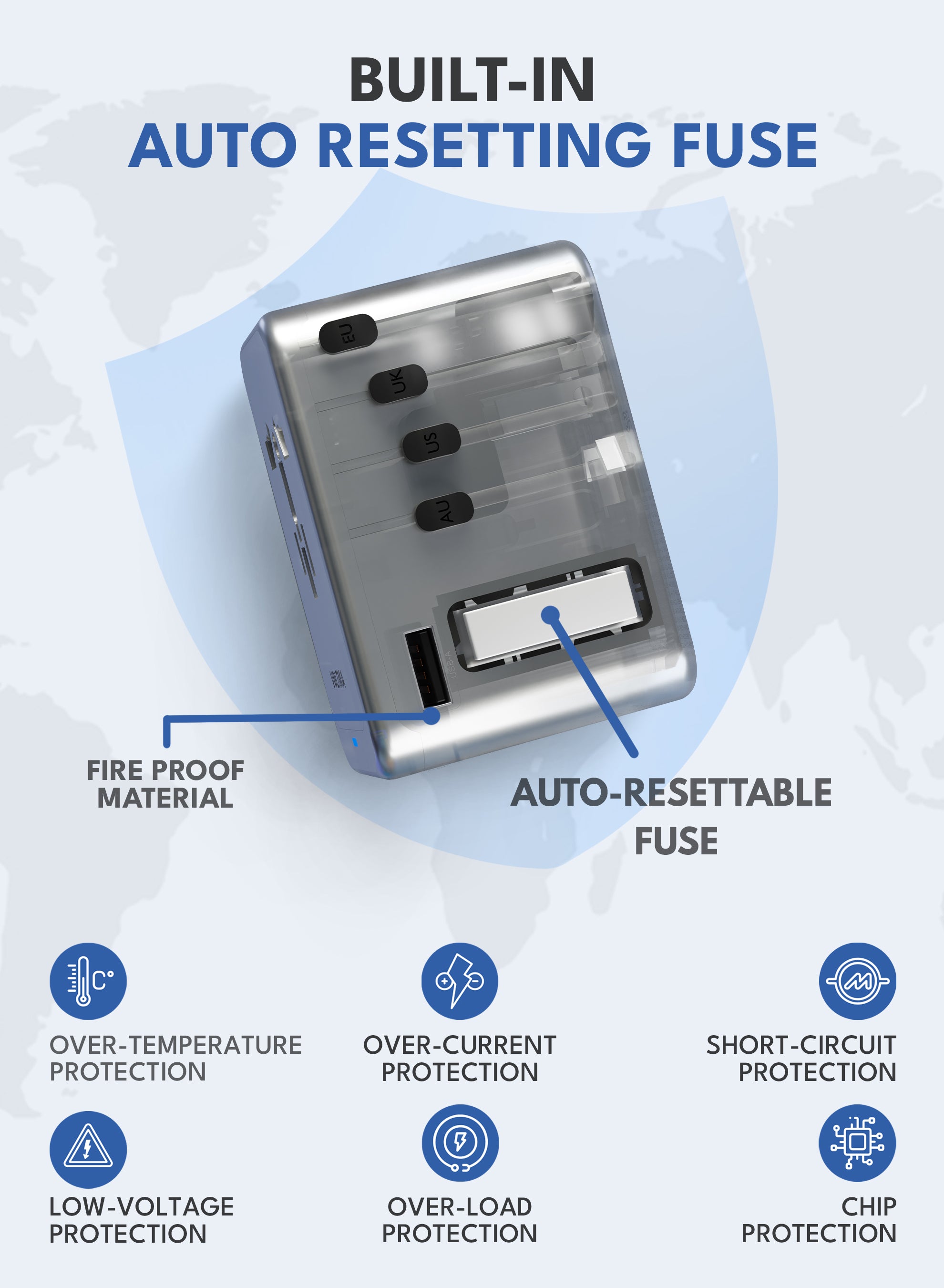 VOLTMA Universal Charger 100W - 4 USB-C Ports
